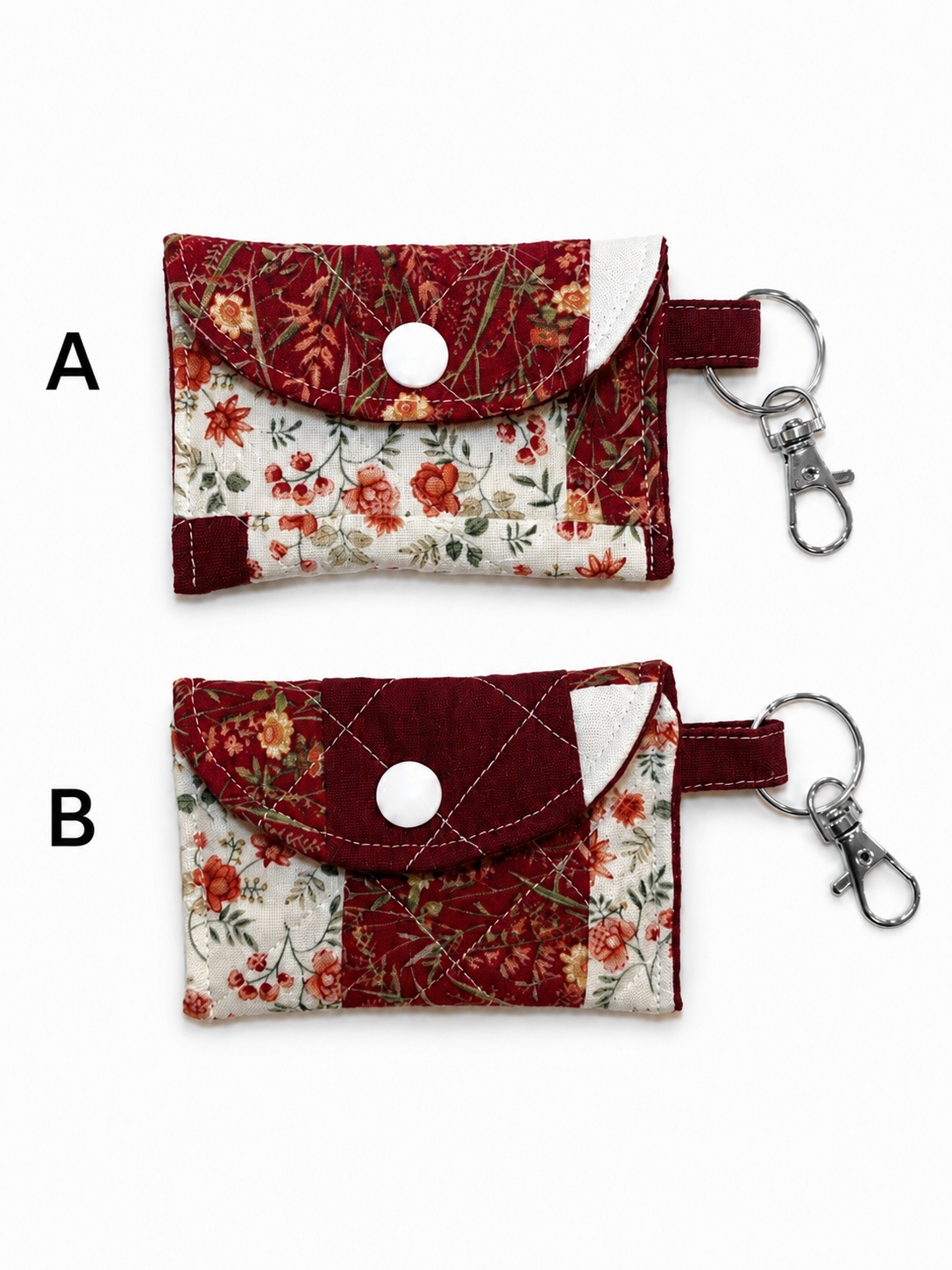 Red Patchwork AirPod Pro Case