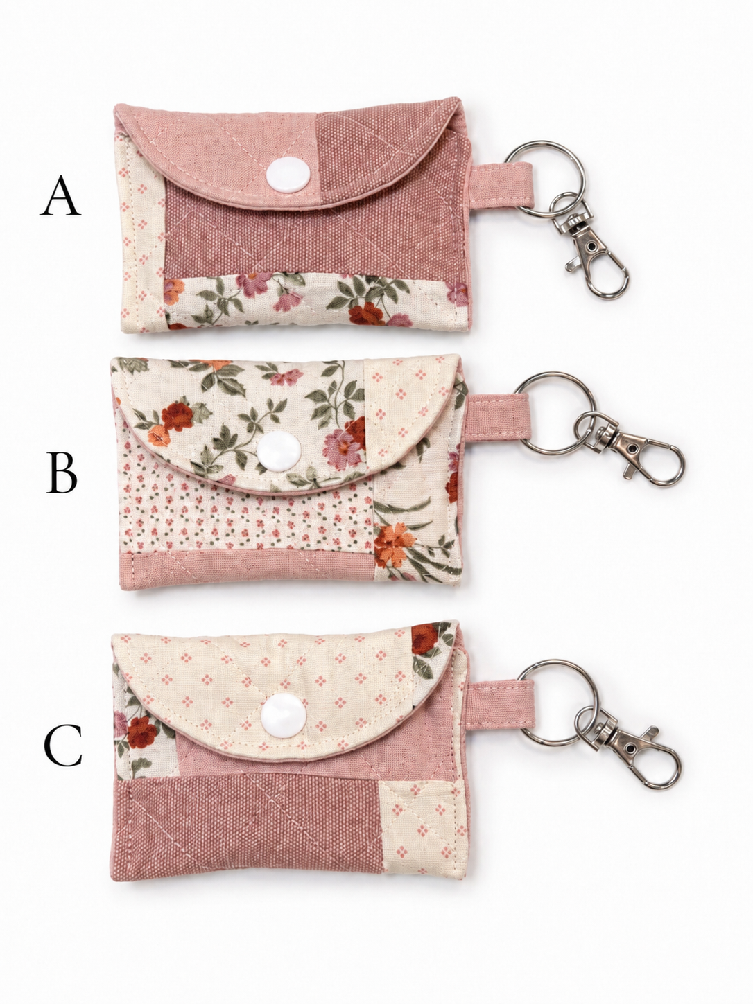 Pink Patchwork AirPod Pro Case