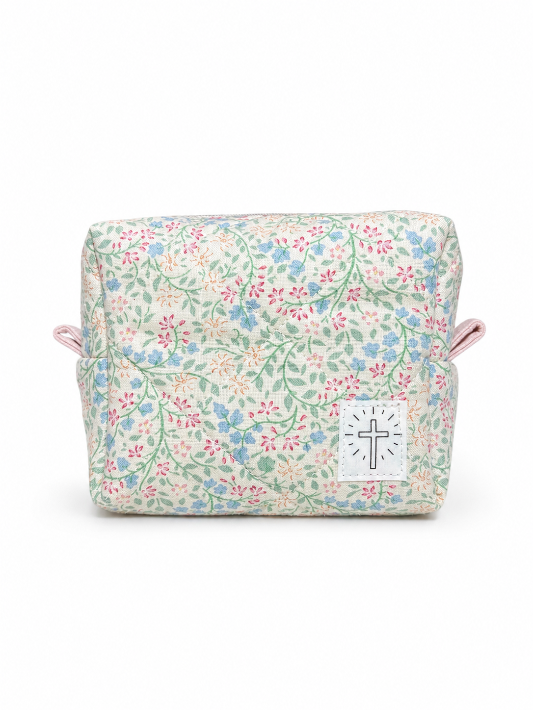 Summer Floral Mini Makeup Bag