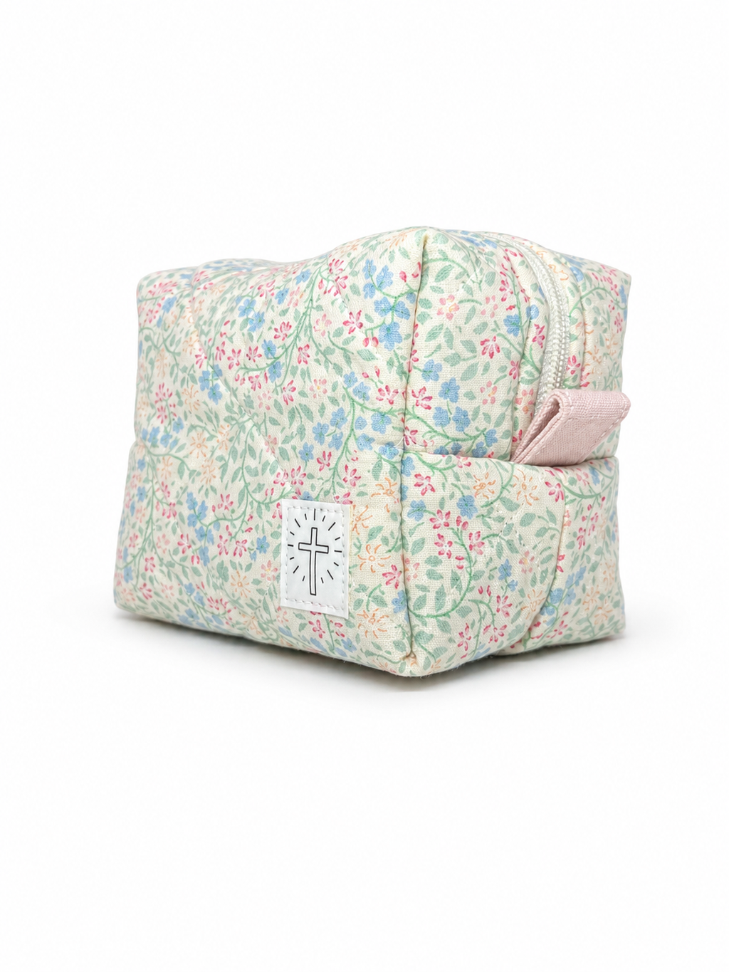 Summer Floral Mini Makeup Bag