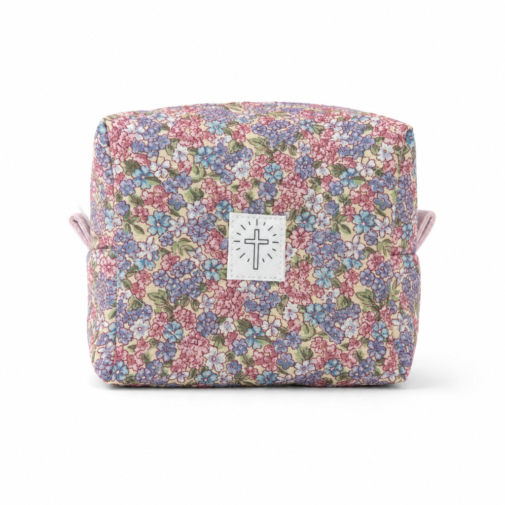 Flower Field Mini Makeup Bag