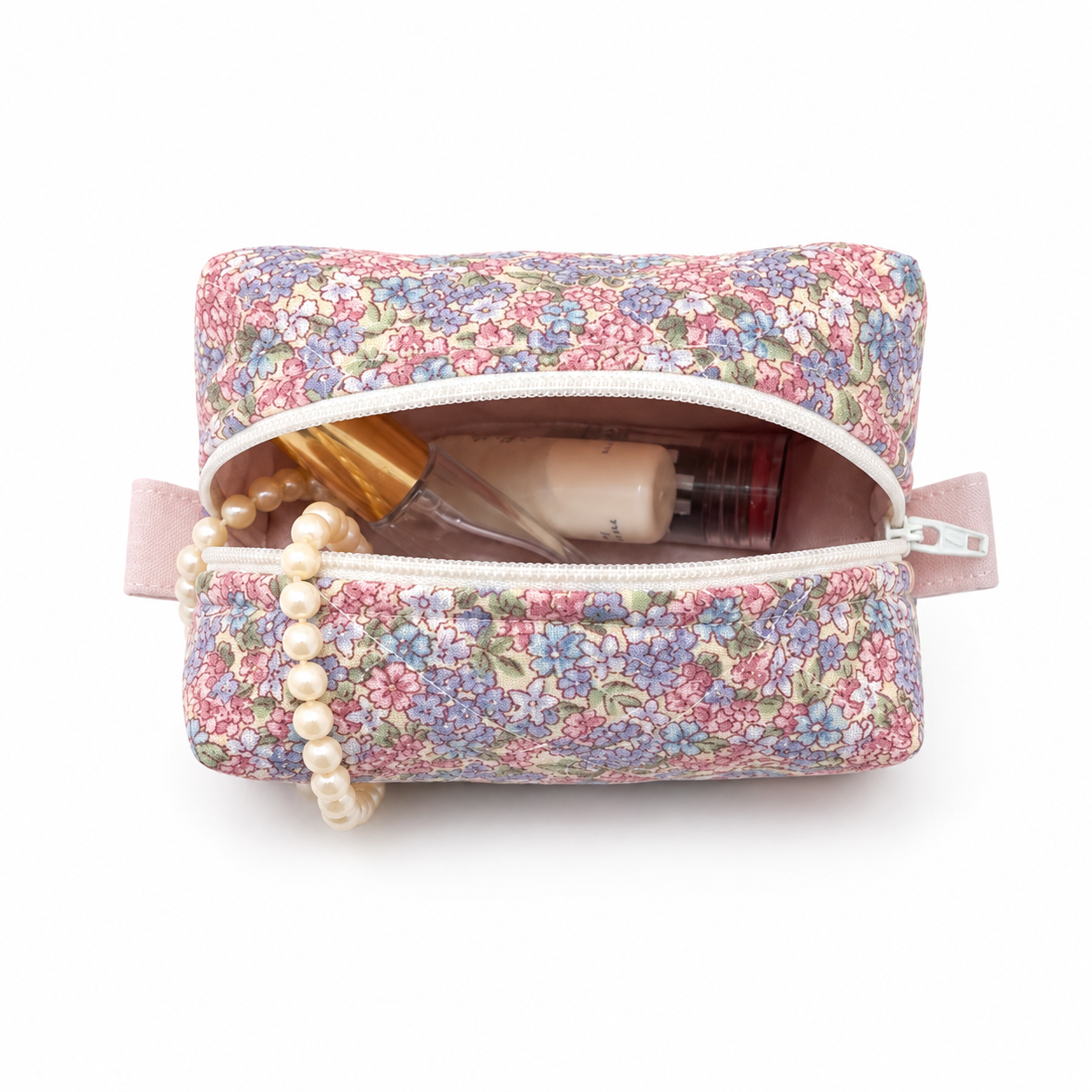 Flower Field Mini Makeup Bag