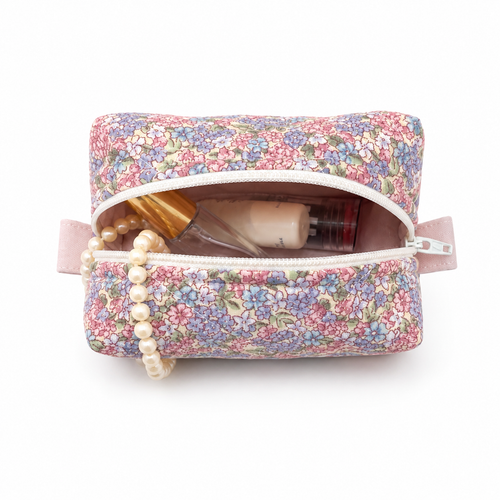 Flower Field Mini Makeup Bag