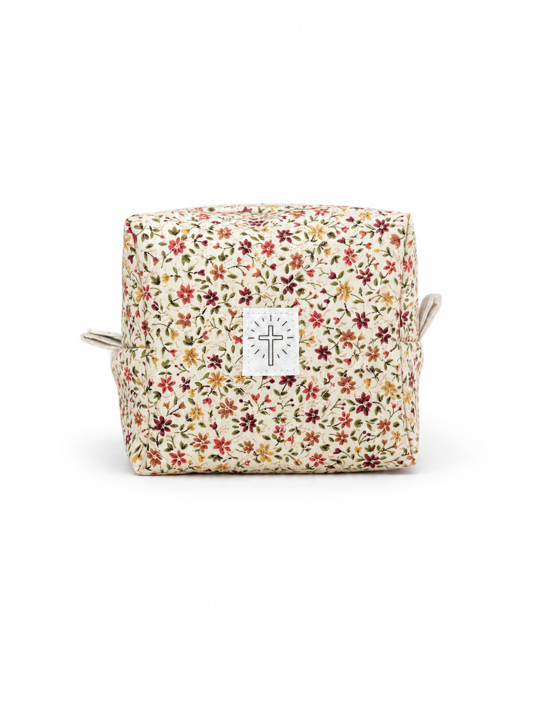 Fall Floral Mini Makeup Bag