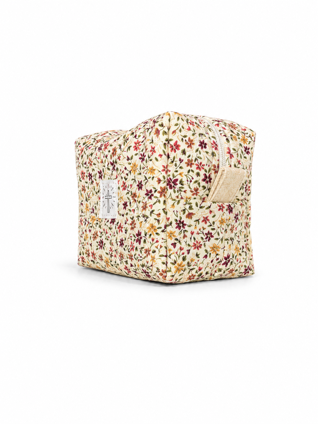 Fall Floral Mini Makeup Bag