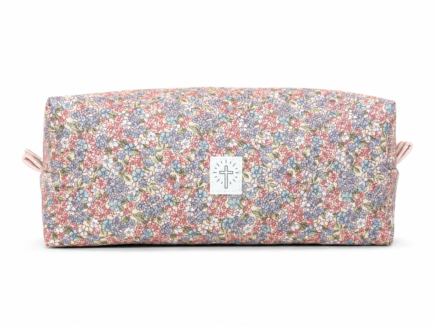 Flower Field Long Makeup Bag